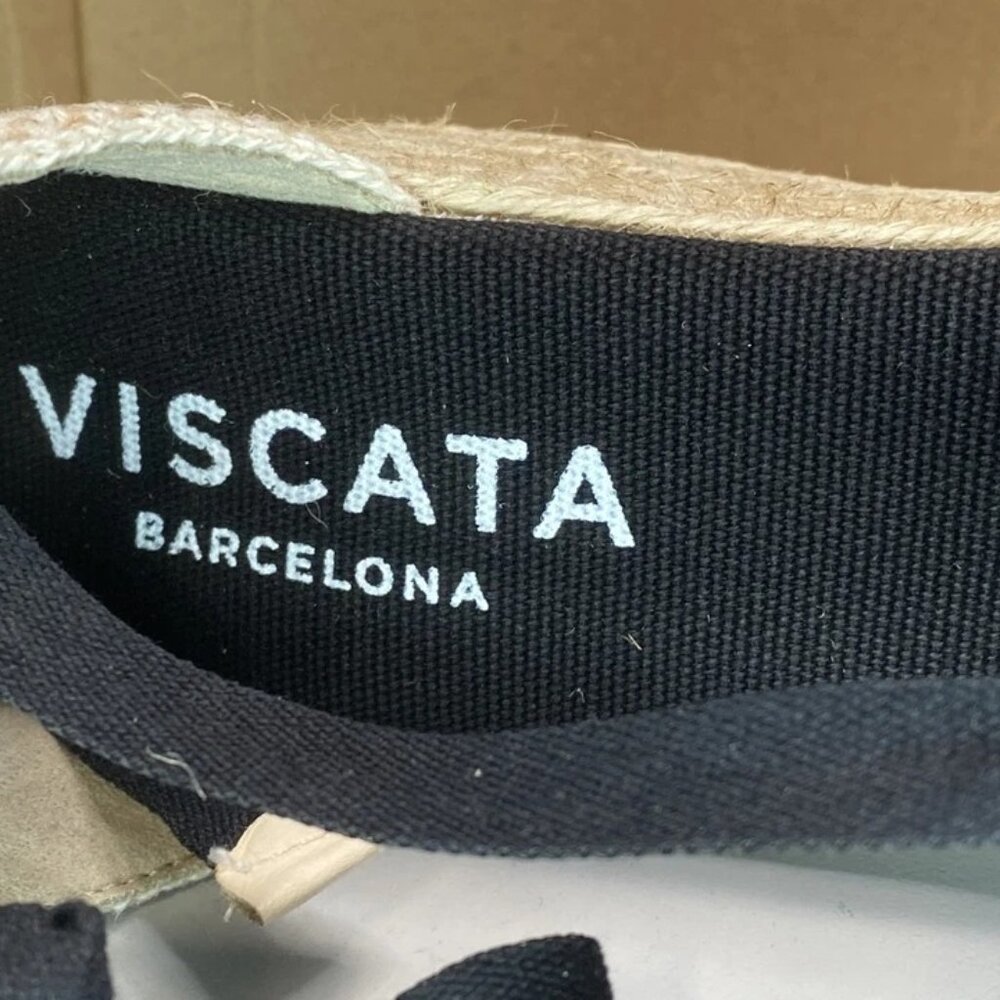 NEW VISCATA Barcelona Escala Canvas Espadrille Wedge Sandals – Women’s Size 9 – - Picture 7 of 16